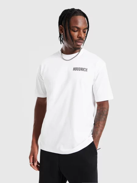 Hoodrich T-Shirt Regular biała