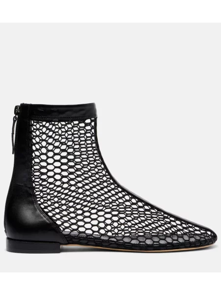 Cizme scurte Souliers Martinez plasă negru