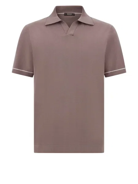 Boggi Milano Tricou taupe gri