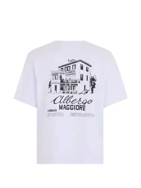 Tricou Laminar cu imagine alb