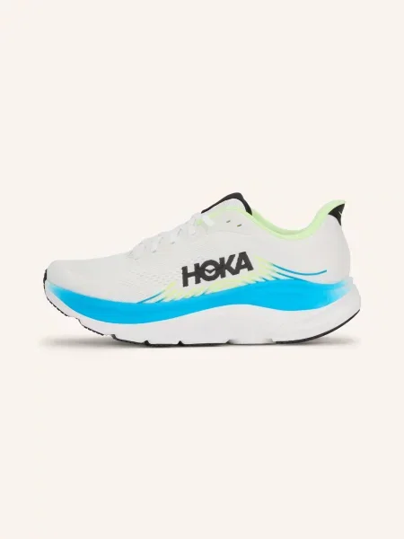 Hoka Běžecké Boty Clifton 11 / neonově žlutá / černá bílá