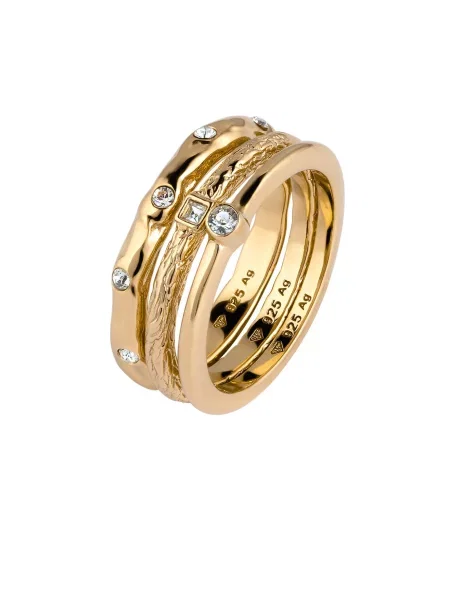 ELLI Prstan / transparentna zlata