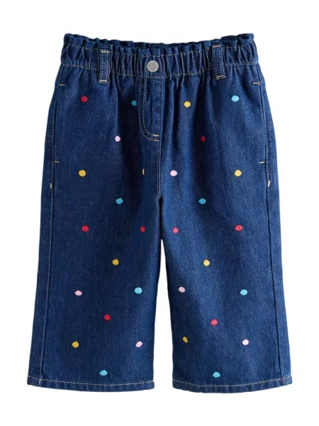 Next Jeans albastru deschis / albastru închis / galben roșu