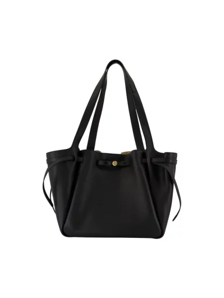 Shopperka Tory Burch skórzana czarna