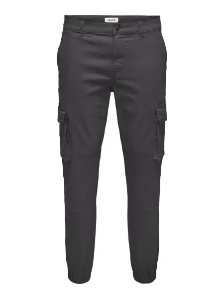 Only & Sons Pantaloni cu ONSCarter metalic gri