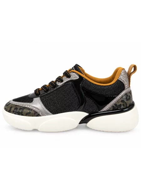 Sneakersy Pinko skórzane czarne