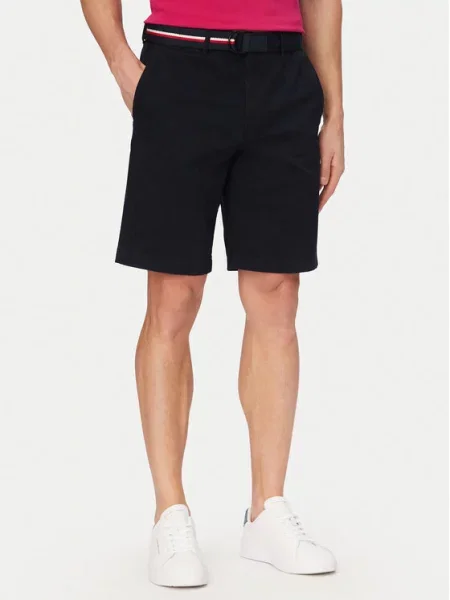Šortky z materiálu Tommy Hilfiger