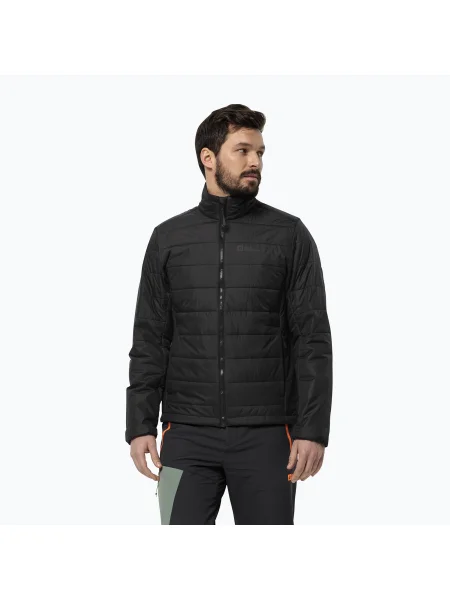 Мъжко дъждобранно яке Lapawa Ins black на Jack Wolfskin черно