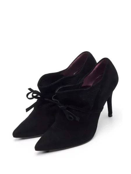Cizme scurte Stuart Weitzman cu funde negru
