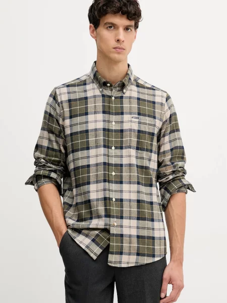 Barbour cămașă din FORTROSE verde
