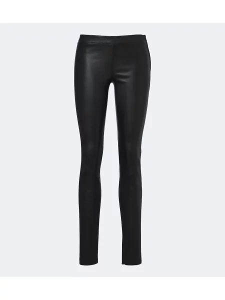 Leggings Arma din piele negru