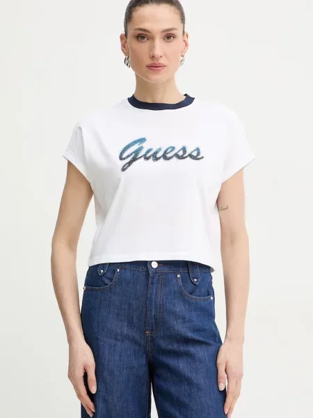 Guess T-shirt biała