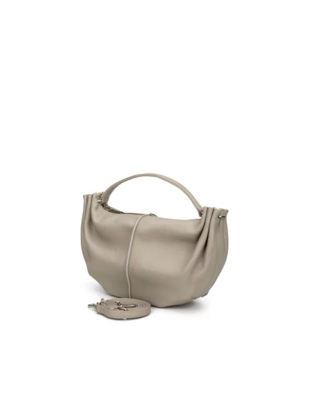 Сумка шкіряна Estro сіра