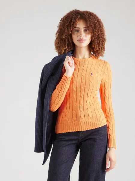 Polo Ralph Lauren Pulover bleumarin portocaliu
