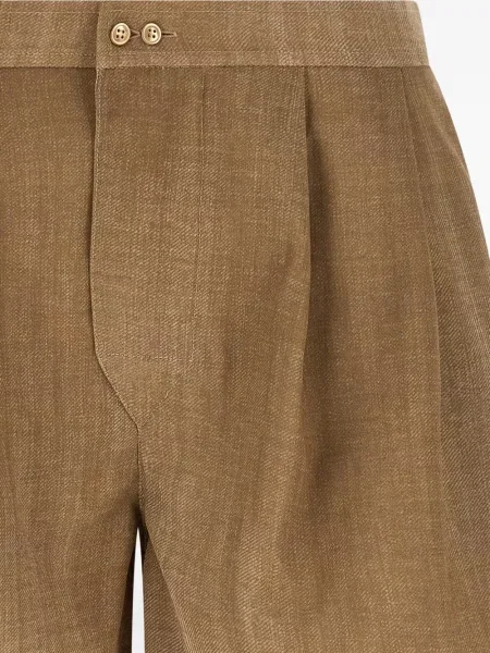 Pantaloni scurți Ermanno Scervino maro