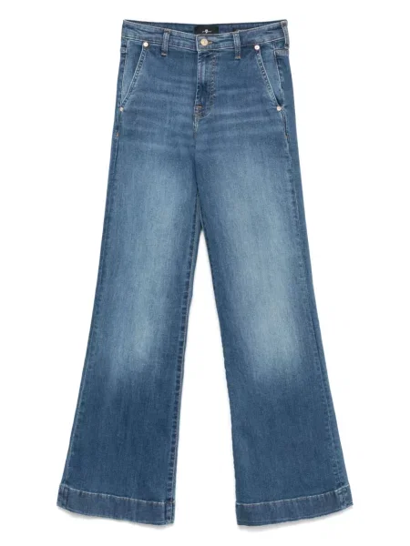 Blugi 7 For All Mankind stretch albastru