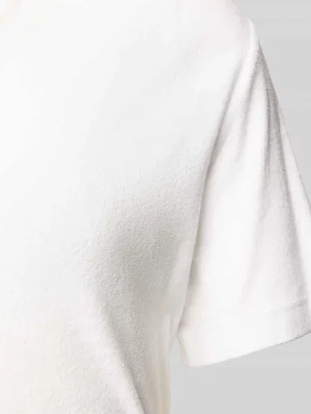 Koszulka polo o kroju slim fit z dekoltem w serek model ‘JEREMY TERRY’ Mc2 Saint Barth białe