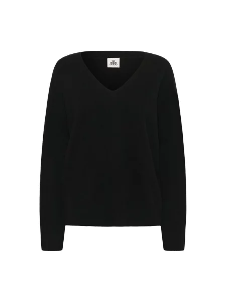 Dzianinowy sweter Karen By Simonsen czarny