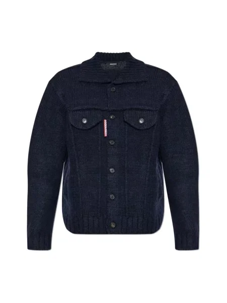 Kardigan Jean blau niebieski