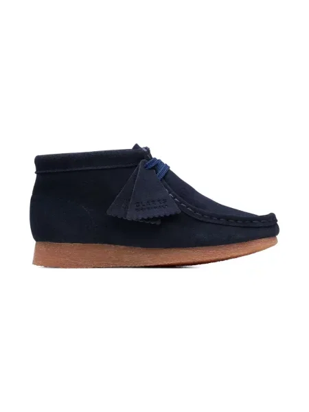 Botki dziecięce Clarks niebieskie