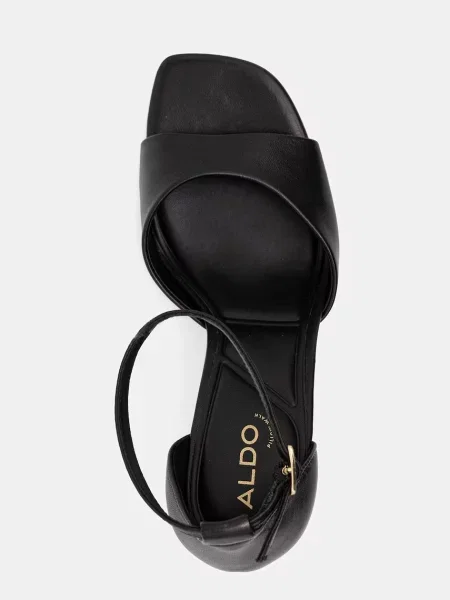 Aldo босоніжки на каблуку шкіряні FLORIANNA