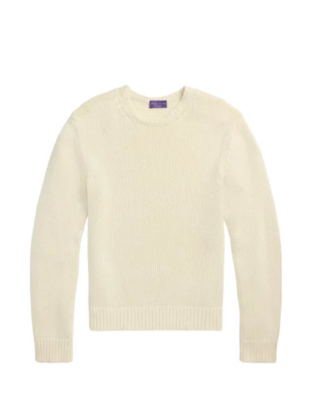 Pulover Ralph Lauren Purple Label cu decolteu rotund violet