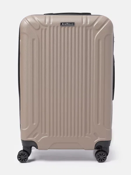 Чемодан Ricco Grande золотой