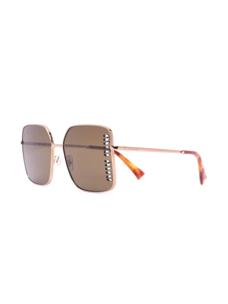 Saulės akiniai Miu Miu Eyewear auksinė