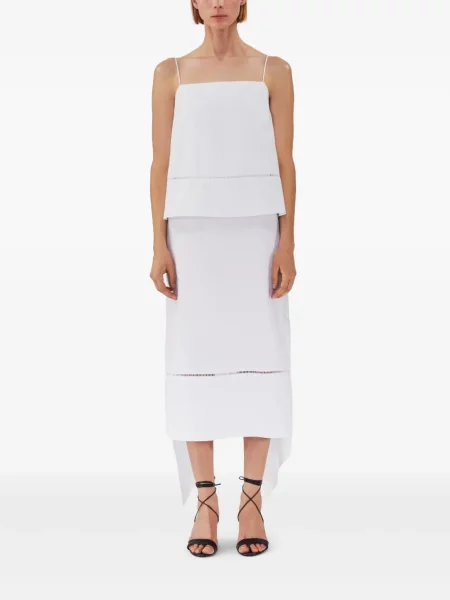 Rochie Adam Lippes alb