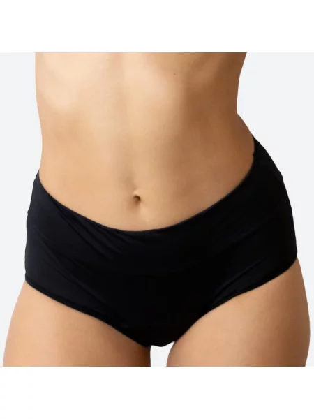 Pakiet 3 oddychających majtek menstruacyjnych Ecowoman na obfite krwawienie czarne