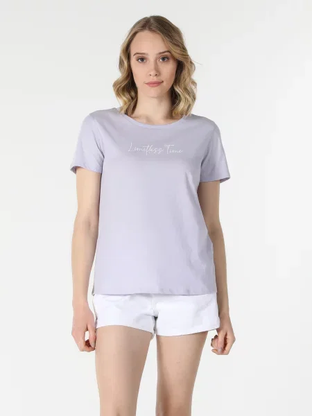 Футболки і поло Colin’s комбінований верх фіолетовий