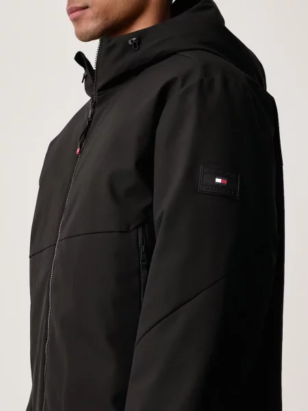 Tommy Hilfiger капитонирано яке мъжко черно
