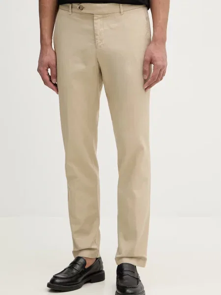 BOSS pantaloni pentru bărbați cu in Genius bej