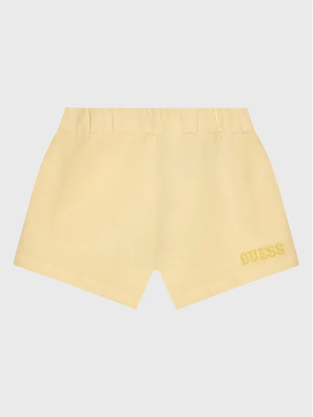 Guess Шорти от плат бежов