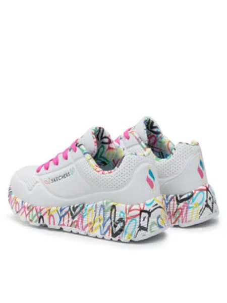 Sneakersy Skechers bílé
