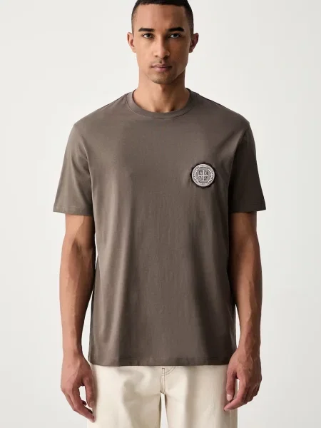 Tricou Eax maro