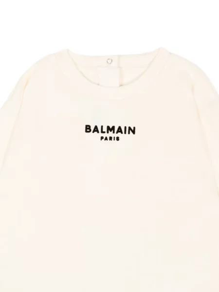 Sweter dziecięcy Balmain biały