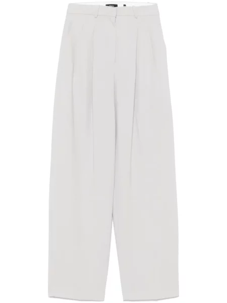 Pantaloni Theory plisate gri