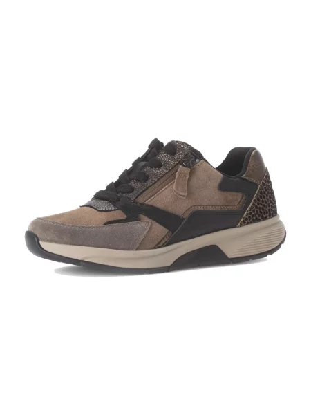 Sneakersy Gabor zamszowe brązowe