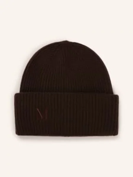 Max Mara Čepice Retina tmavě hnědá
