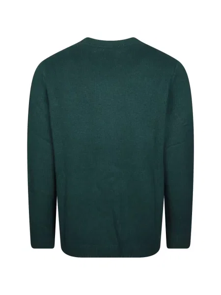 Pulover Mc2 Saint Barth cu broderie verde