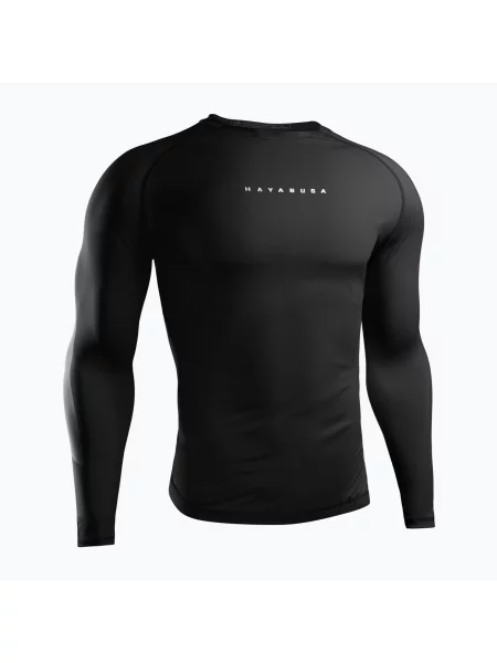 Tricou cu mânecă lungă Hayabusa cu mâneci lungi negru