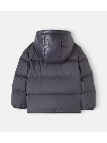 Pūkinė striukė Moncler Enfant pilka