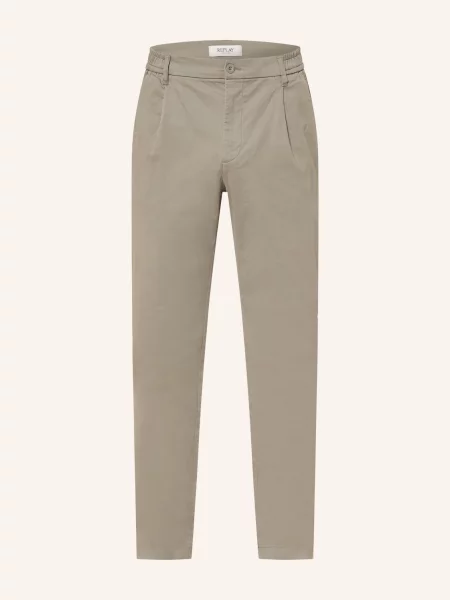Replay Chinosy Regular Fit grau szare