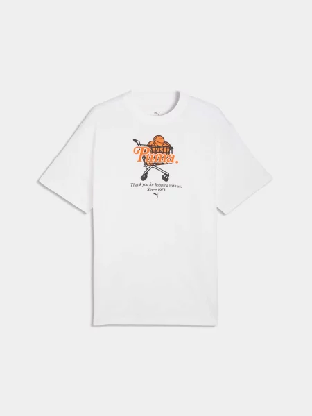 Детская футболка Puma белая