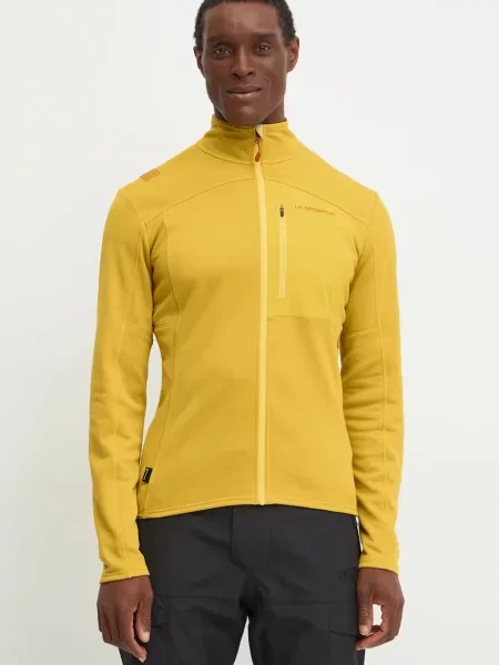 Суитчър La Sportiva с принт жълто