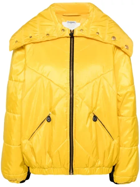 Bunda Chanel Pre-owned žlutá