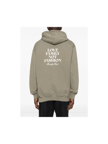 Bluza z kapturem Family First z kapturem zielona