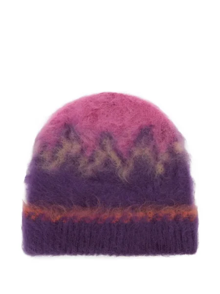 Căciulă Isabel Marant de lână violet