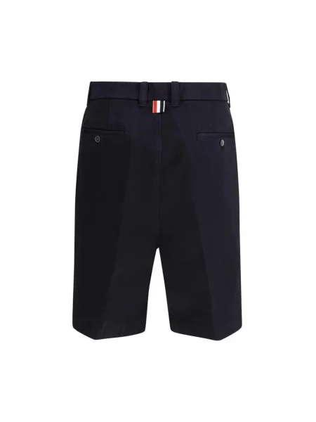 Bermudy Thom Browne niebieskie